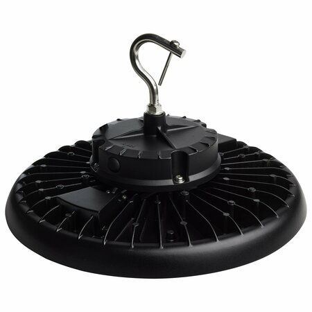 Nuvo 200 Watt UFO LED High Bay - 4000K - 28200 Lumens - 277-480 Volt - Black Finish 65/805R2